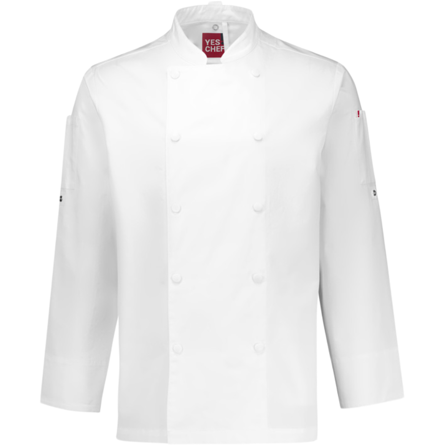 Yes!Chef Mens Gusto Long Sleeve Chef Jacket CH430ML
