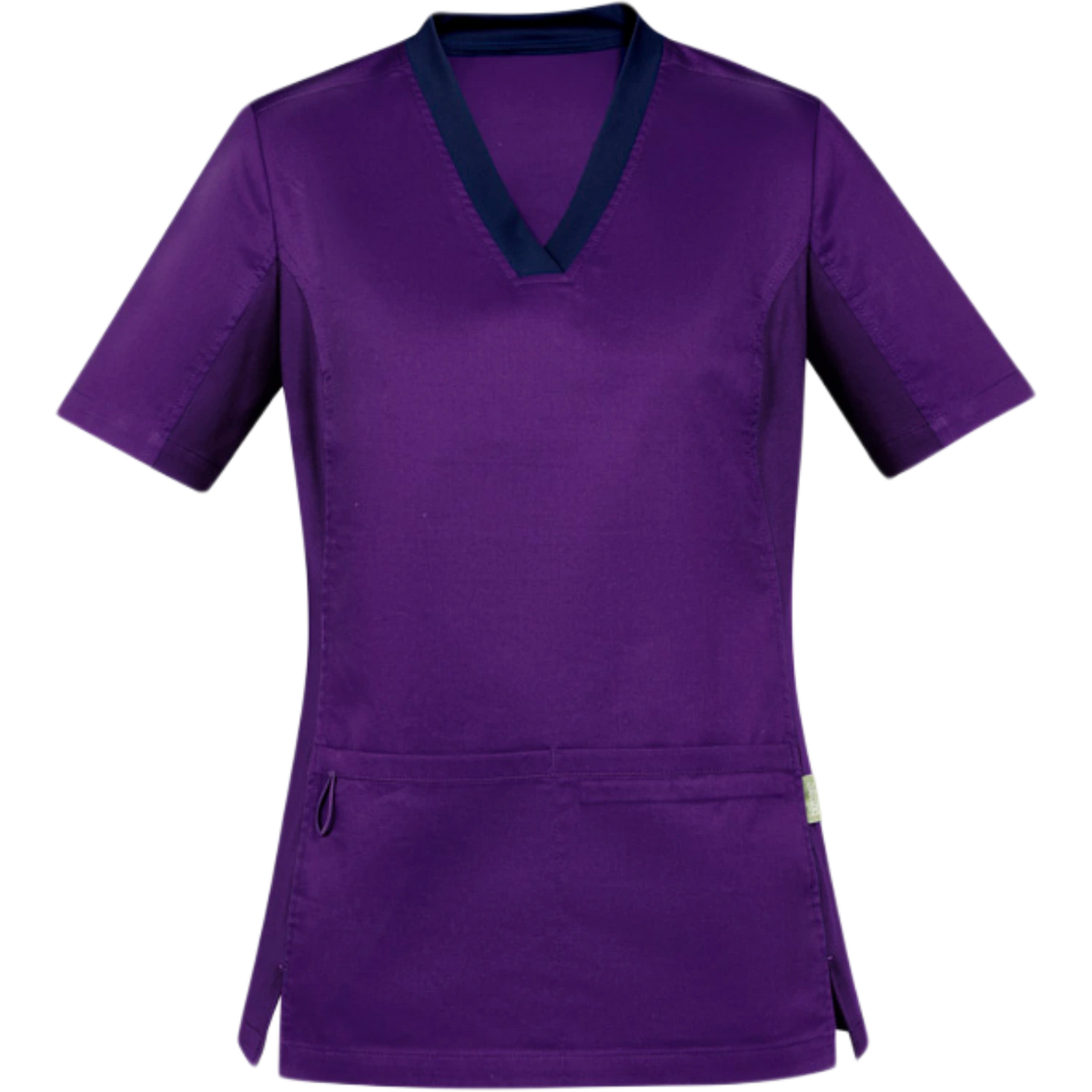 Biz Care Womens Riley Stretch Scrub Top CST043LS