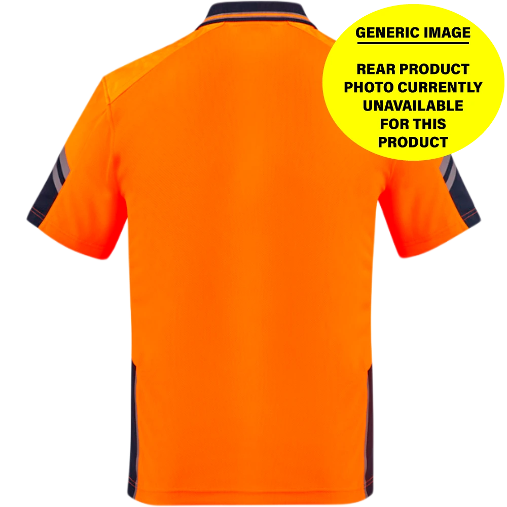 Hi Vis Wave Sublimated Polo 3563