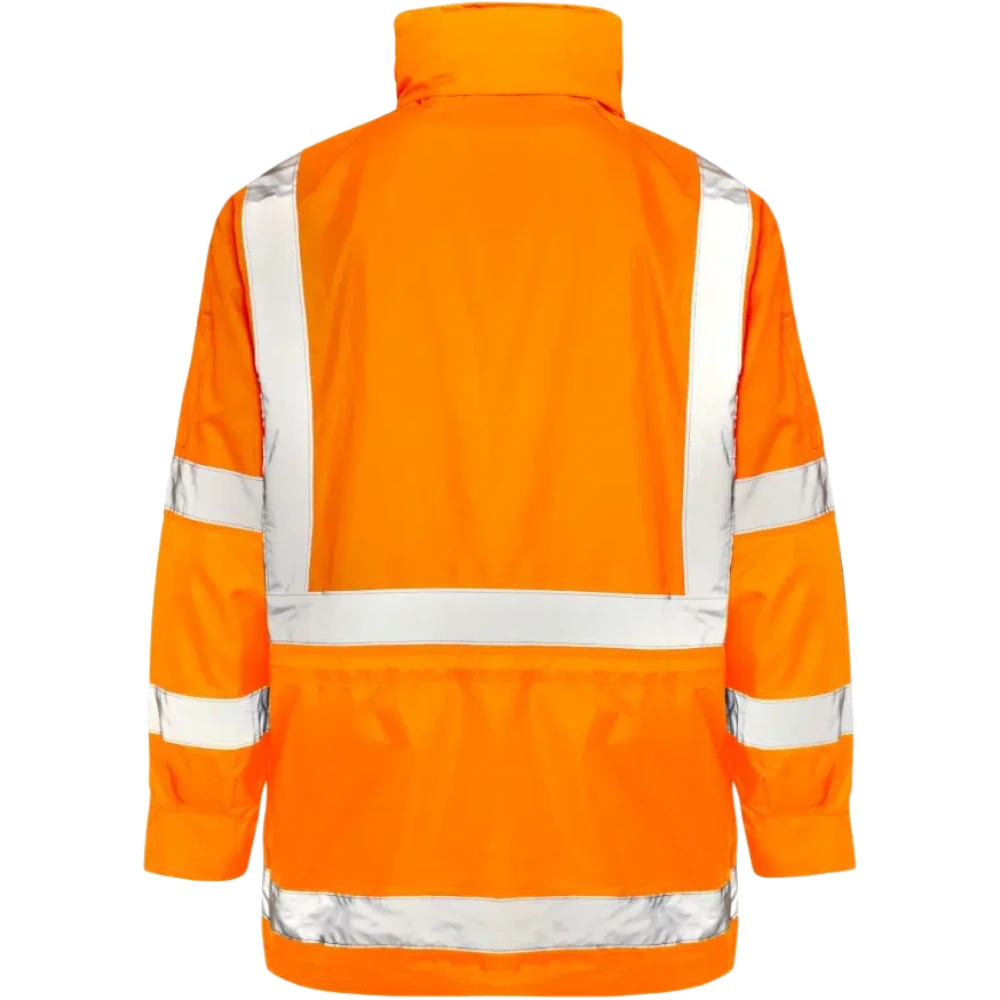 DNC HiVis "6 in 1" Breathable Rain Jacket Biomotion 3572