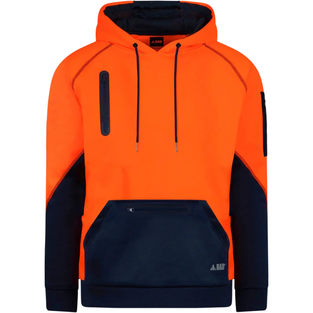 Waterproof Hi-Vis Fleece Hoodie - BAD