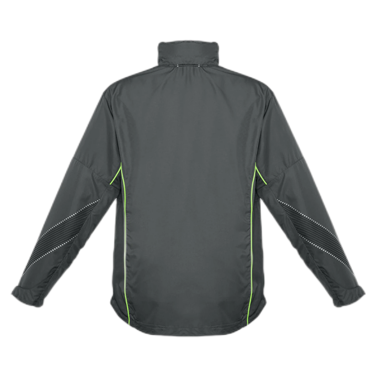 J408M - Grey/Fluoro Lime - back