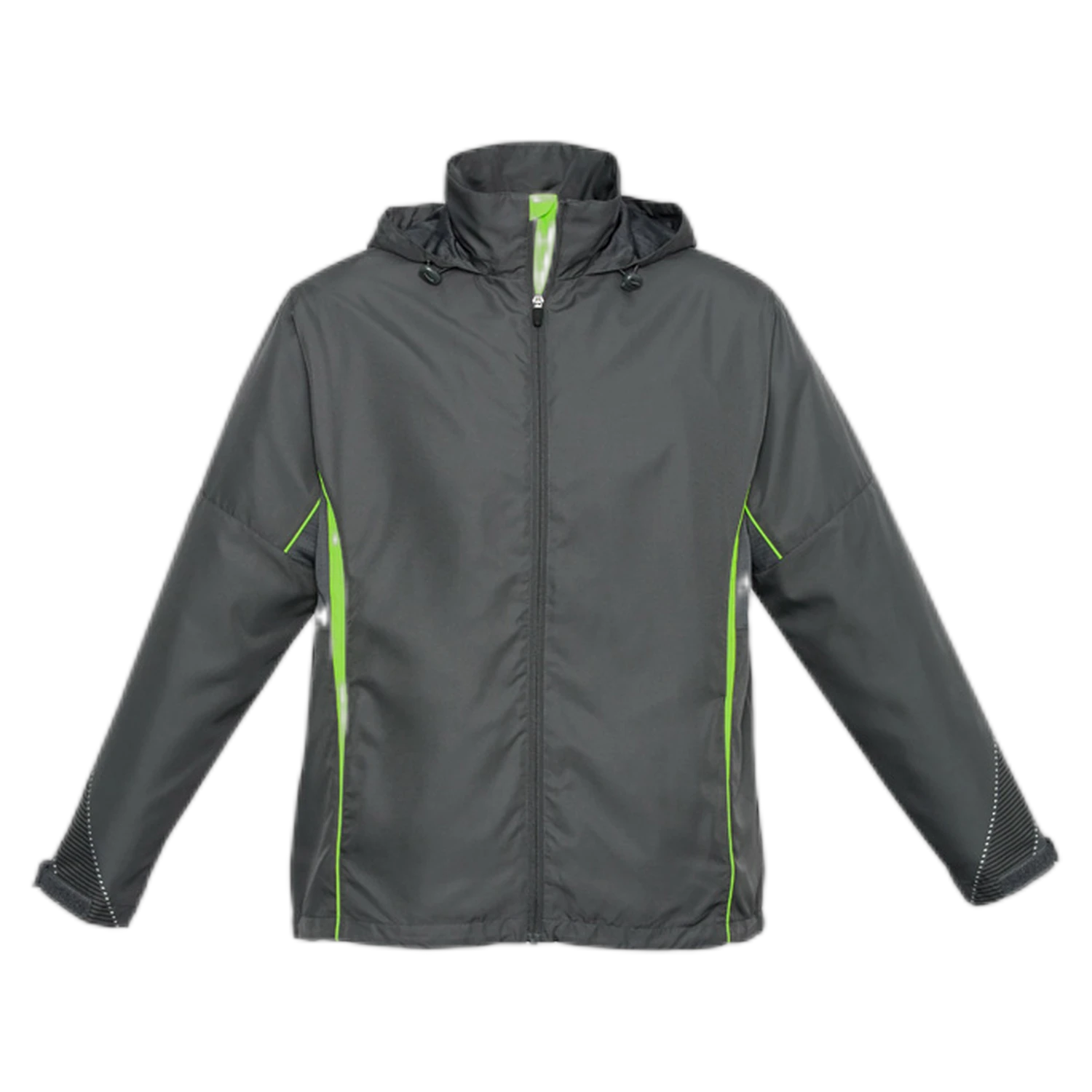J408M - Grey/Fluoro Lime - front