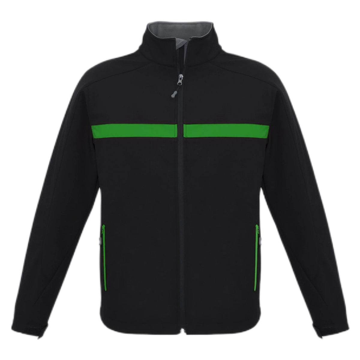 J510M - Black/Green/Grey - front