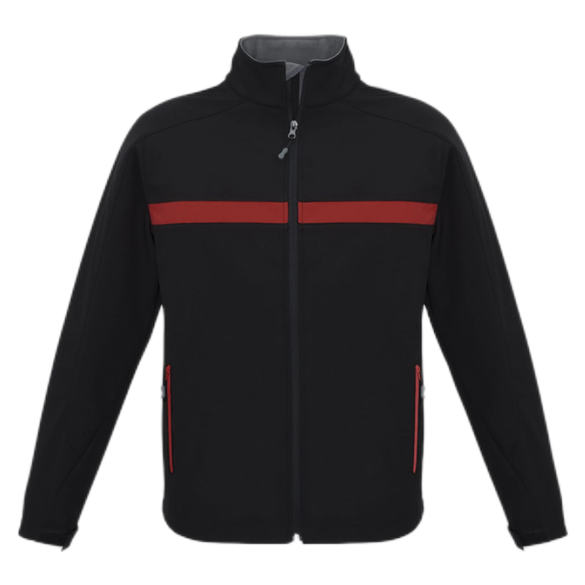 J510M - Black/Red/Grey - front