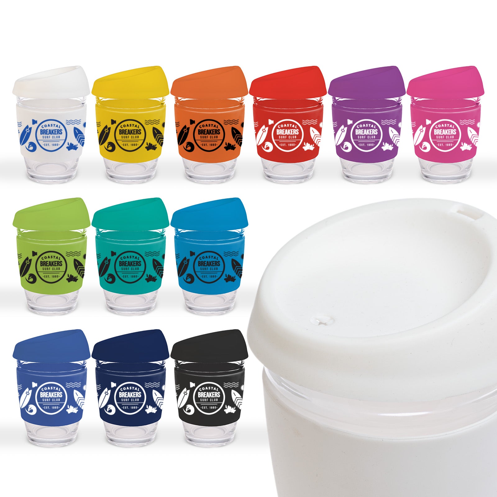 Vienna Coffee Cup / Silicone Lid 