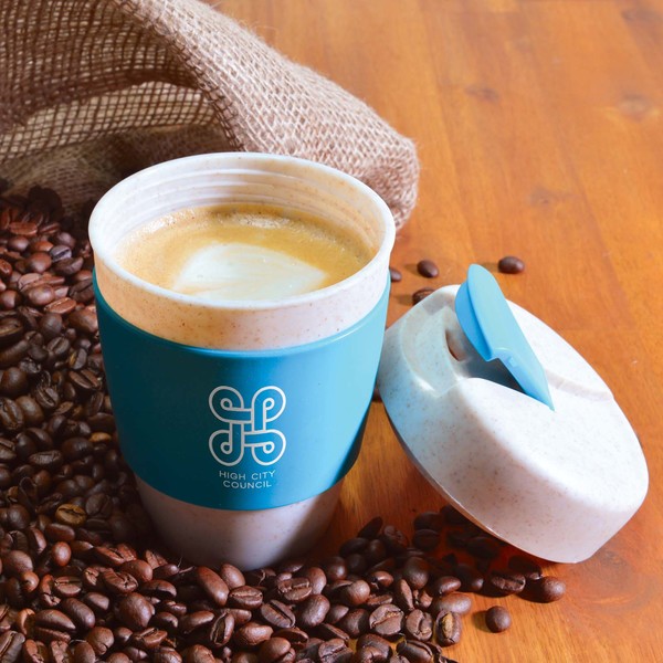 Kick Eco Coffee Cup with Silicone Band