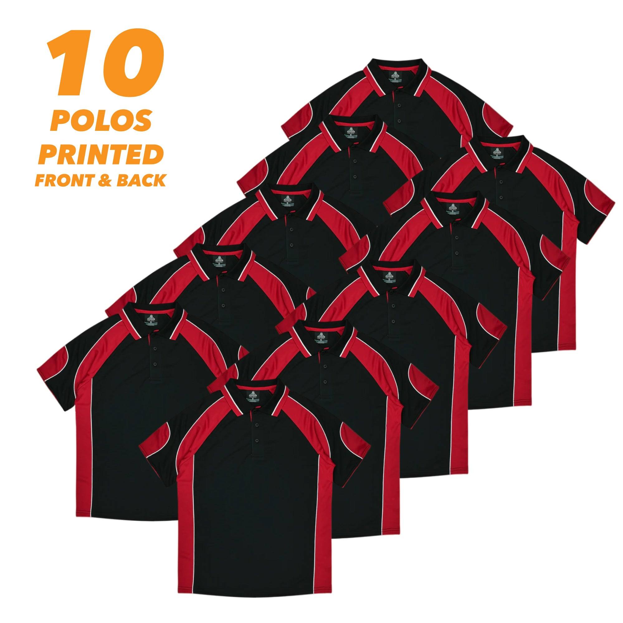 10 x Murray Mens Polo 1300 - Printibly