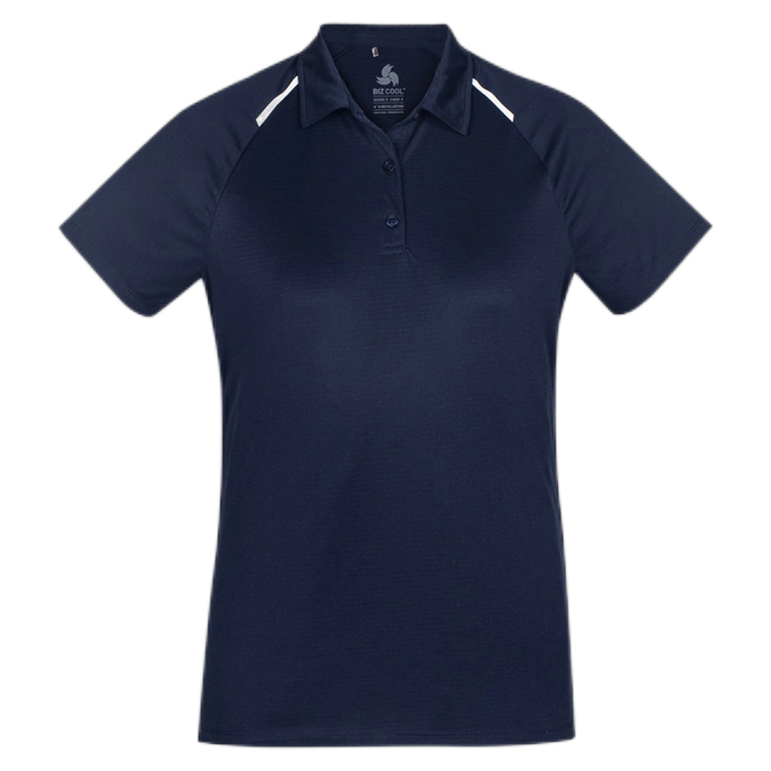 P012LS - Navy/White - front