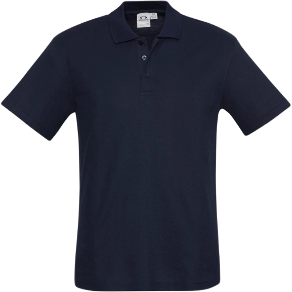 Biz Collection Crew Mens Polo P400MS