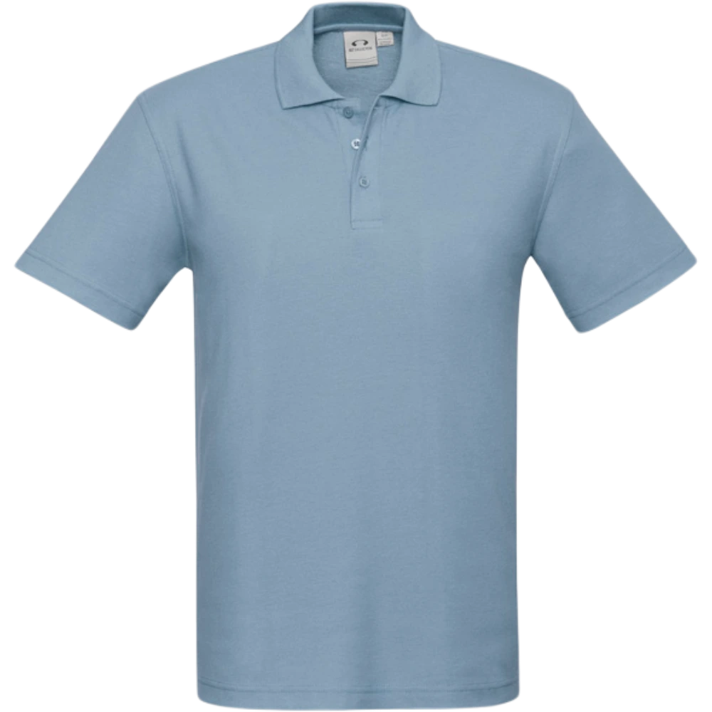 Biz Collection Crew Mens Polo P400MS