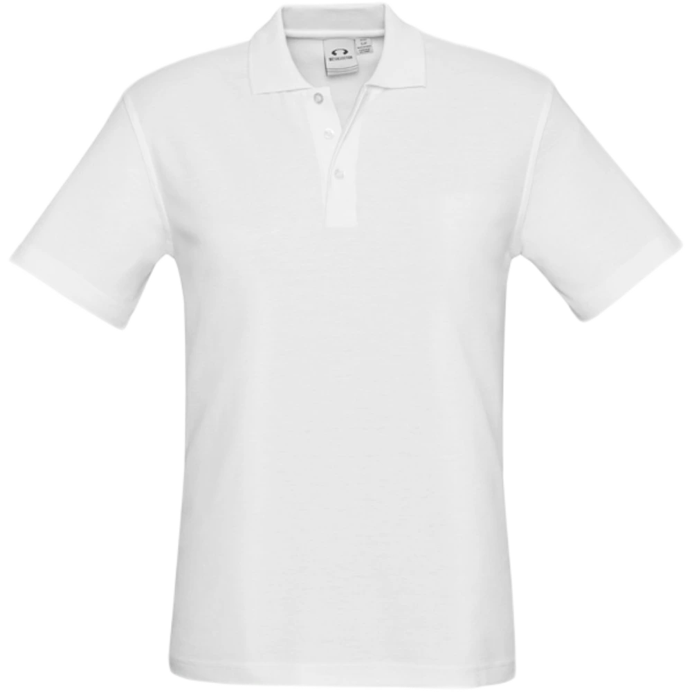 Biz Collection Crew Mens Polo P400MS