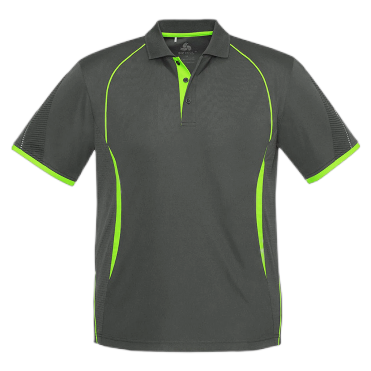 P405MS - Grey/Fluoro Lime - front