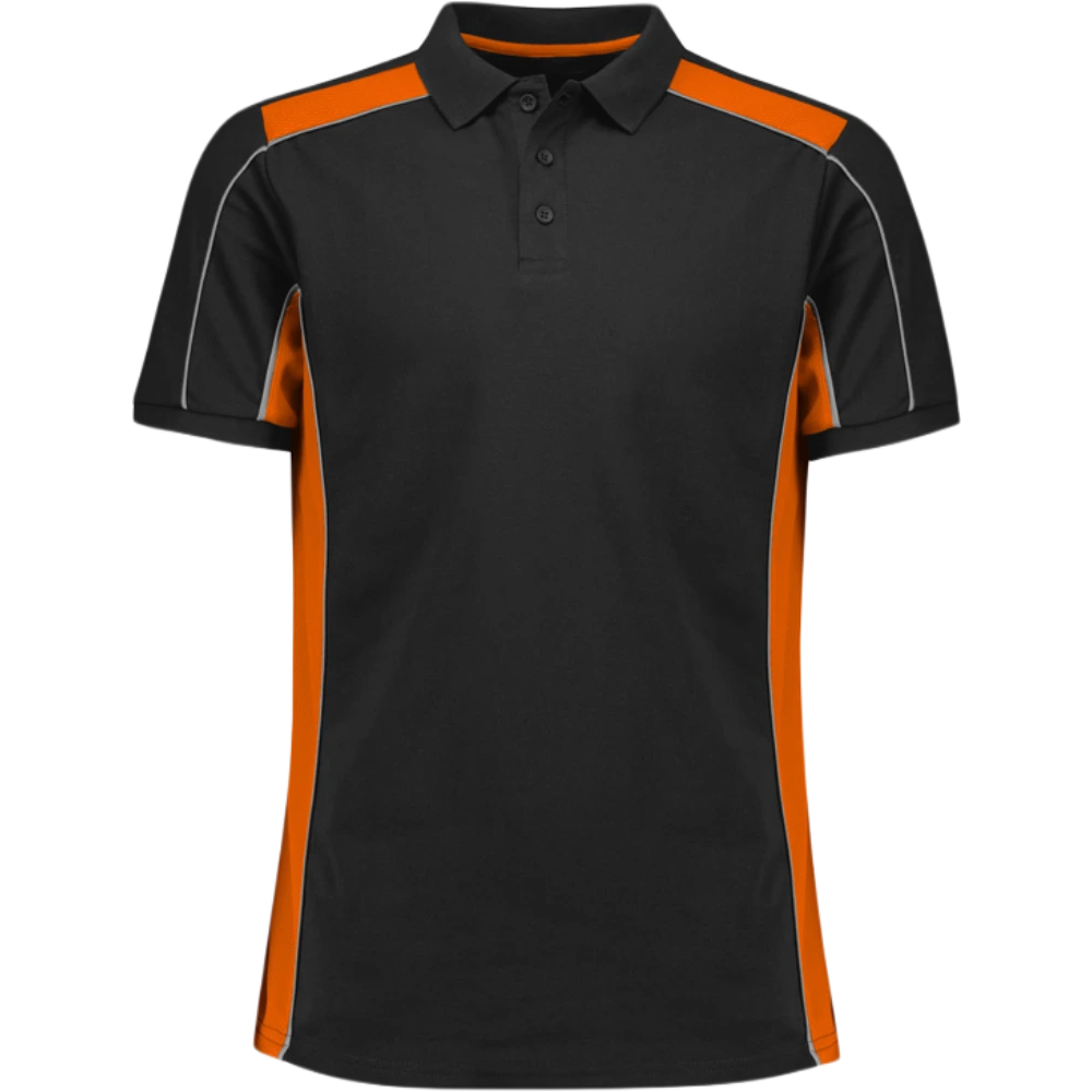 Custom Printed Biz Collection Unisex Grid Polo P413US | Printibly
