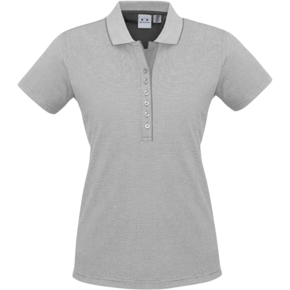 Biz Collection Shadow Ladies Polo P501LS