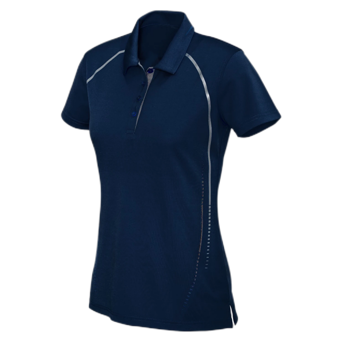 P604LS - Navy/Silver - front