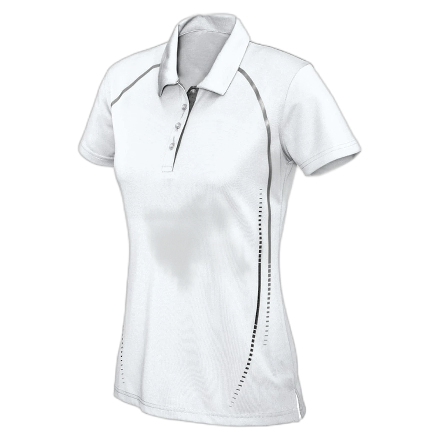 P604LS - White/Silver - front
