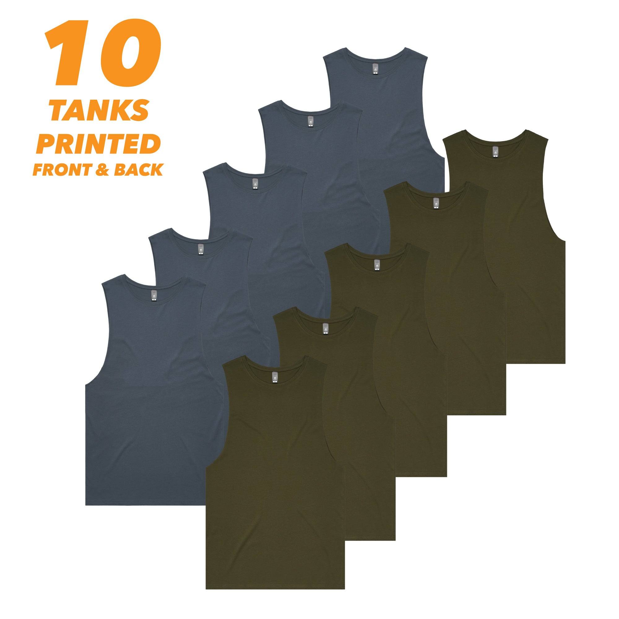 10 x Barnard Tank Pack - Printibly