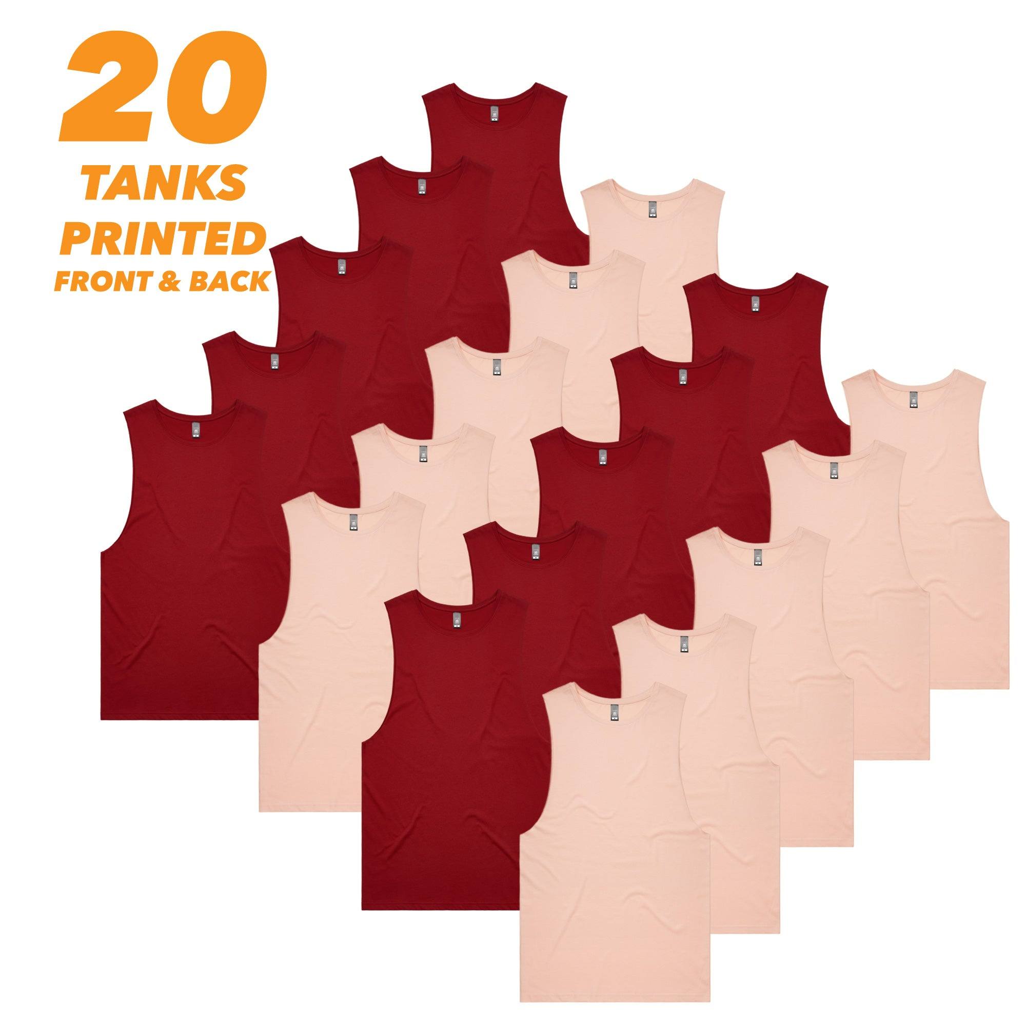 20 x Barnard Tank Pack - Printibly