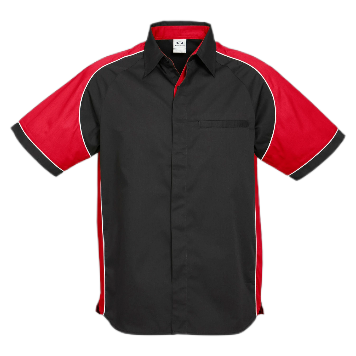 S10112 - Black/Red/White - front