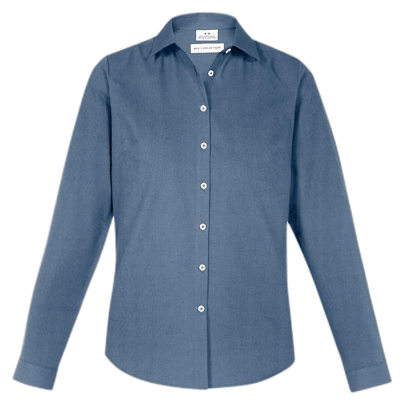 Biz Collection Memphis Womens Long Sleeve Shirt S127LL