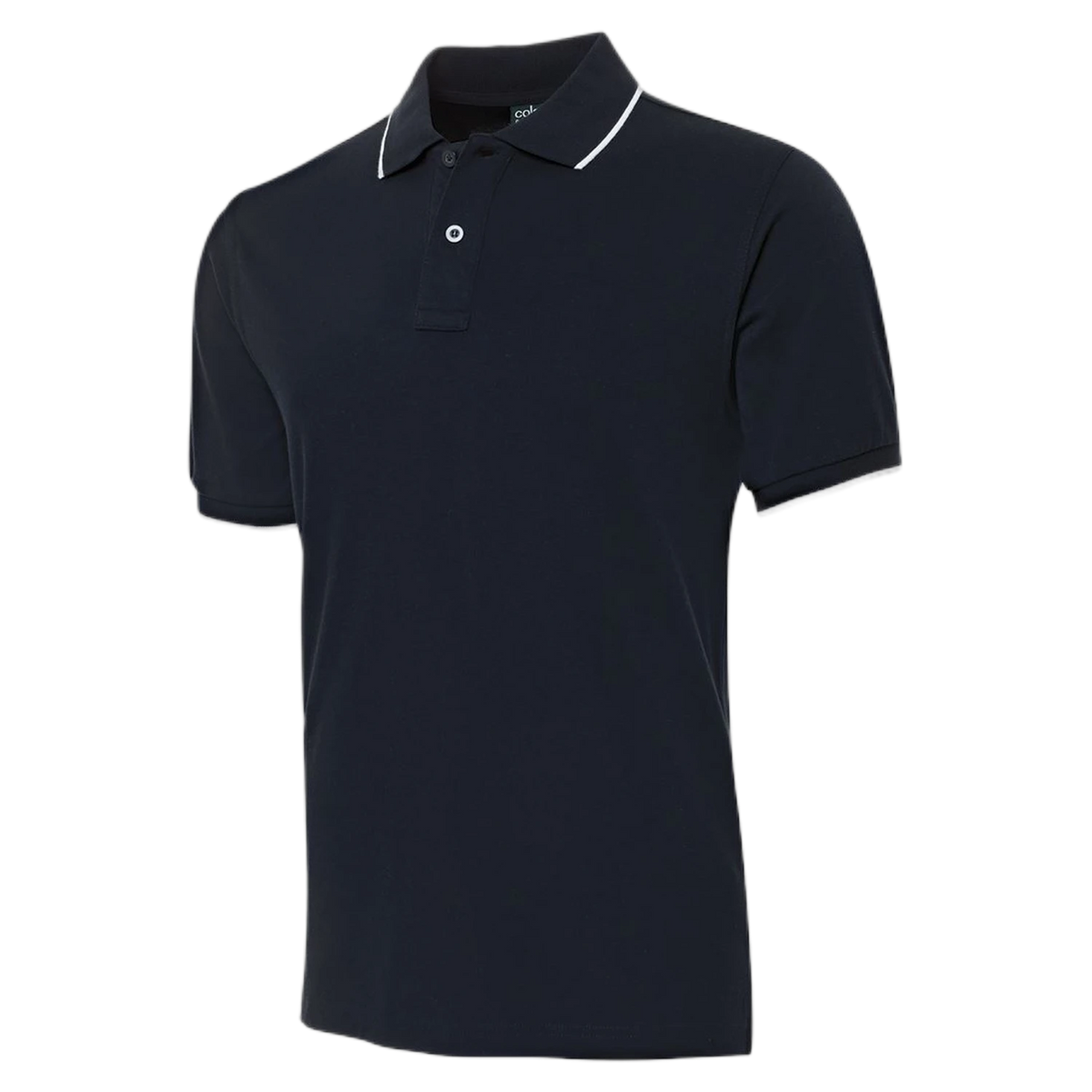 C of C Contrast Face Polo S2CF