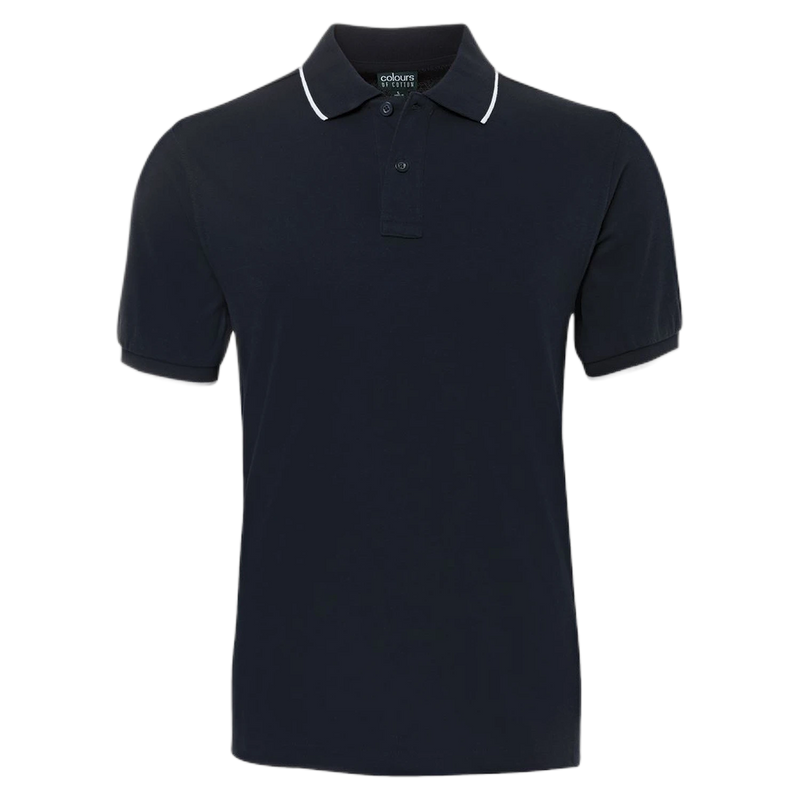 C of C Contrast Face Polo S2CF