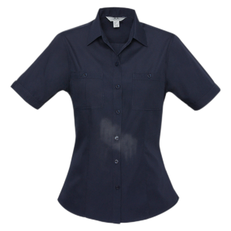 Biz Collection Bondi Womens Short Sleeve Shirt S306LS