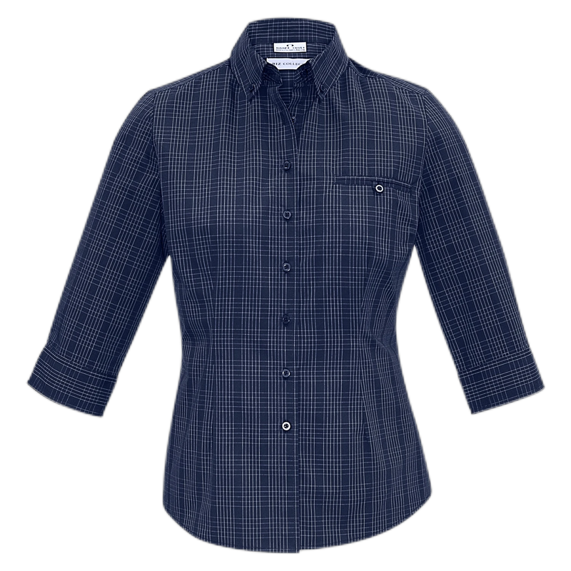 Biz Collection Harper Womens 3/4 Sleeve Shirt S820LT