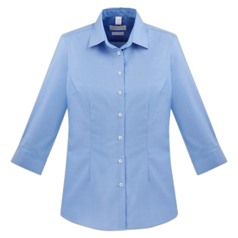 Biz Collection Regent Womens 3/4 Sleeve Shirt S912LT