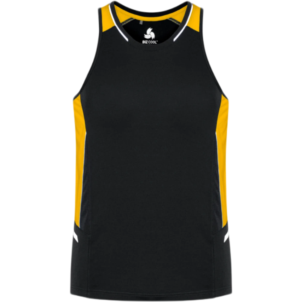 Biz Collection Renegade Mens Singlet SG702M