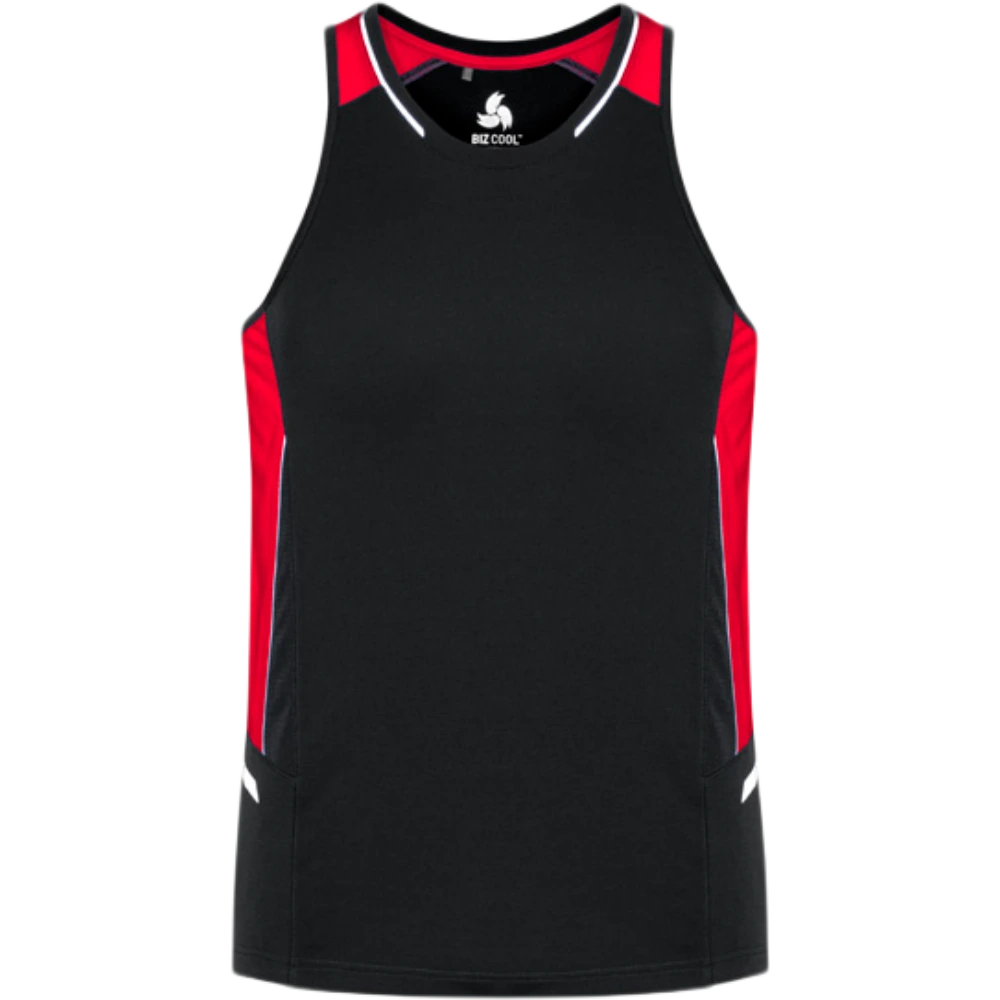 Biz Collection Renegade Mens Singlet SG702M