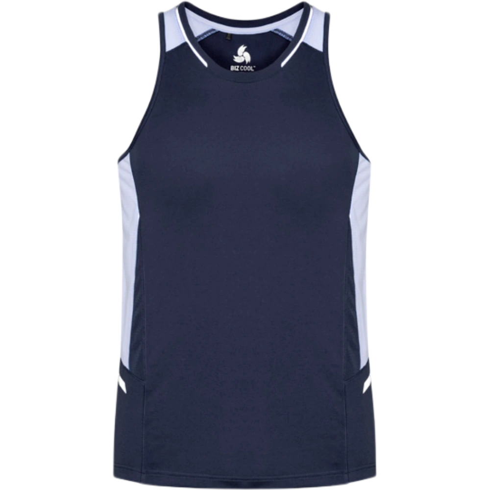 Biz Collection Renegade Mens Singlet SG702M