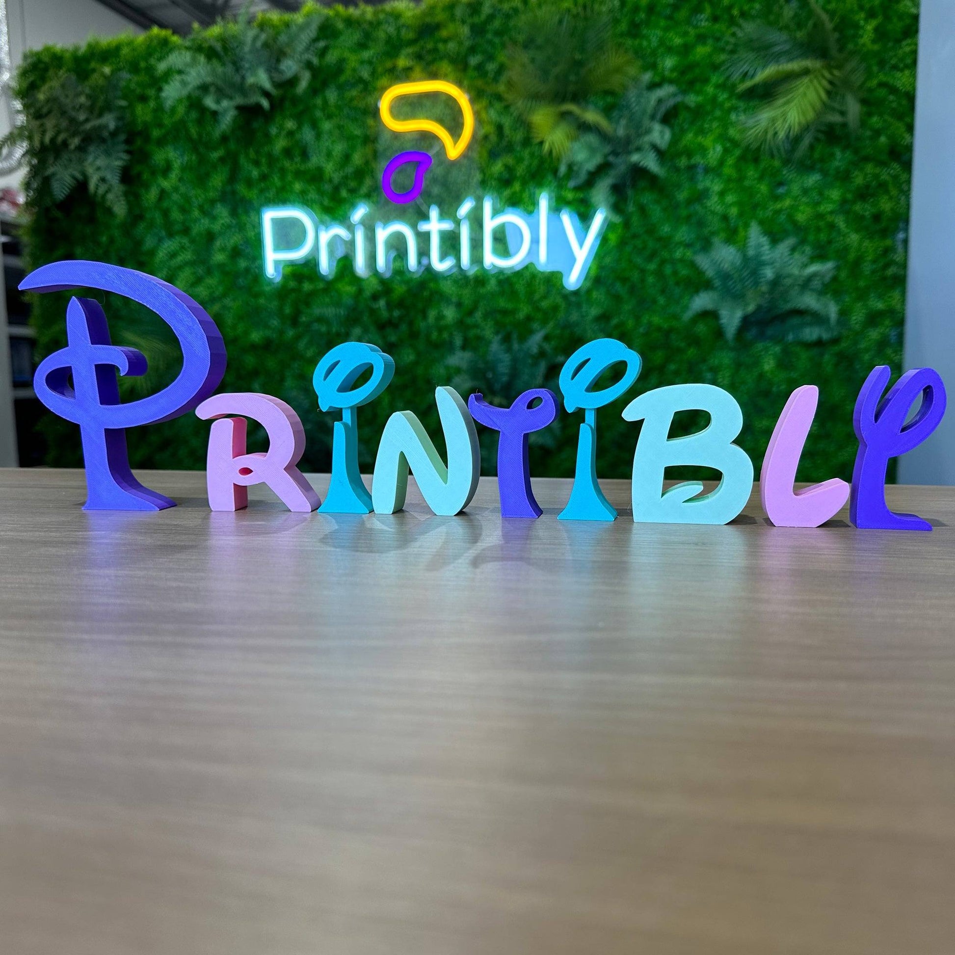 Cursive Disney Inspired Name - 3D Printed - Printibly
