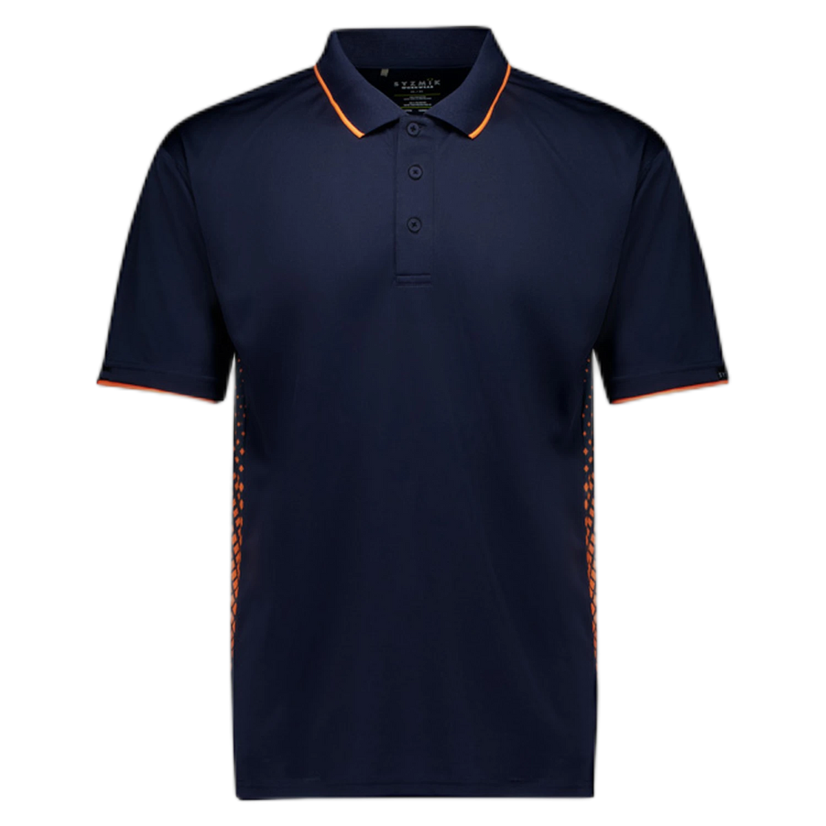 ZH165 - Navy/Orange - front