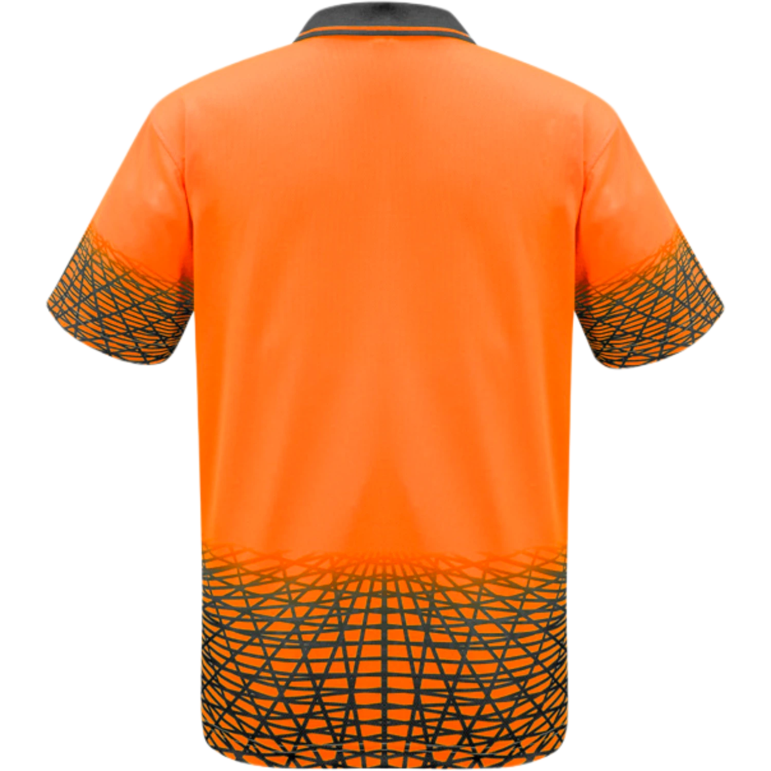 Syzmik Mens Hi Vis Tracks Short Sleeve Polo ZH300