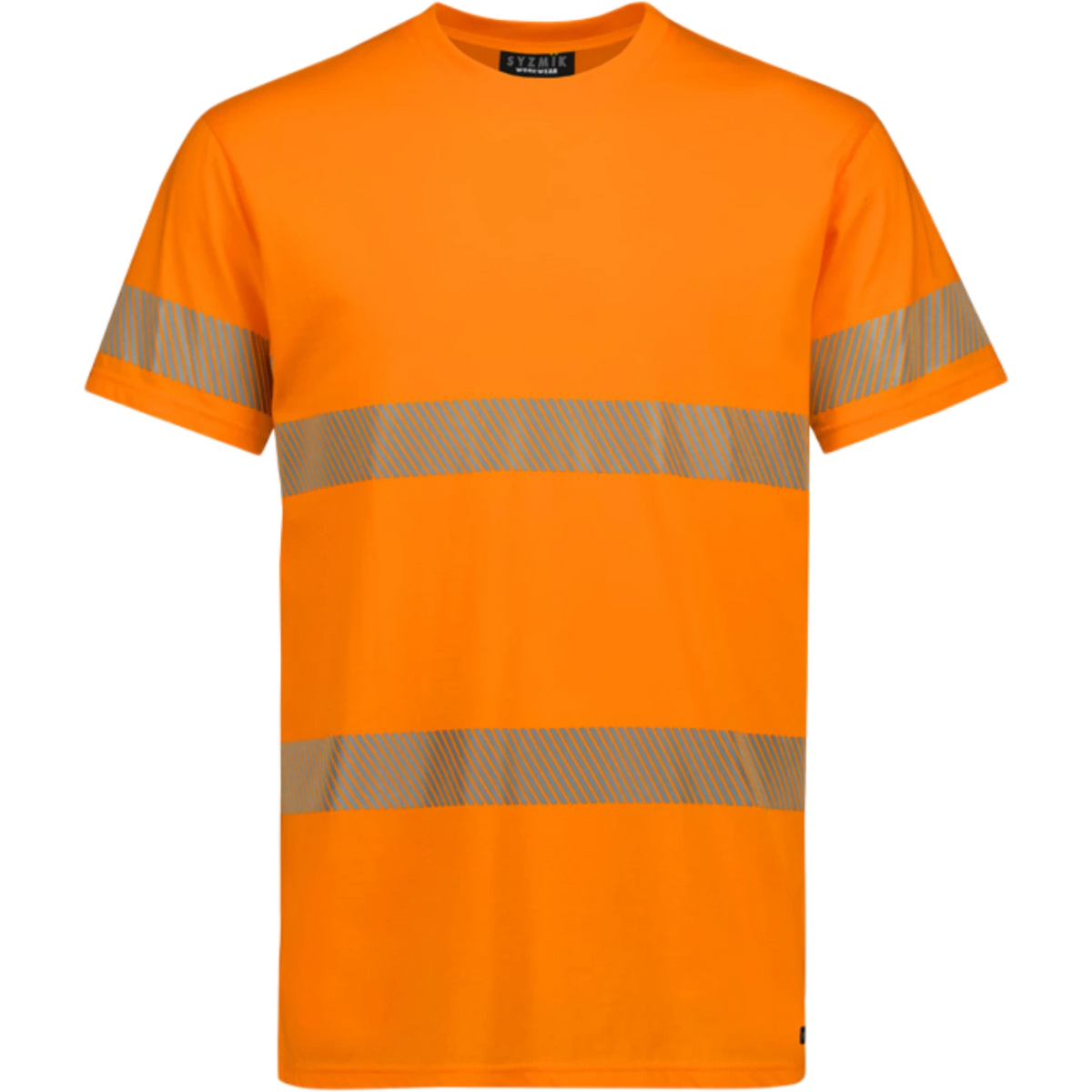 Syzmik Mens Hi Vis Segmented Tape Cotton Tee Shirt ZH510
