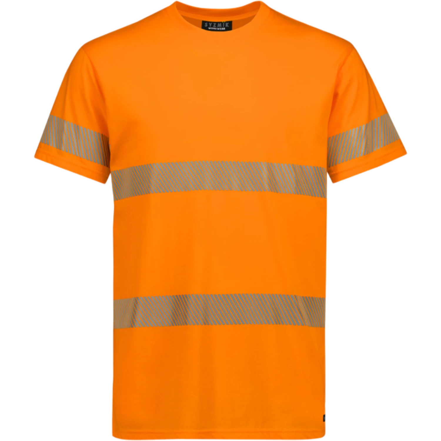 Syzmik Mens Hi Vis Segmented Tape Cotton Tee Shirt ZH510