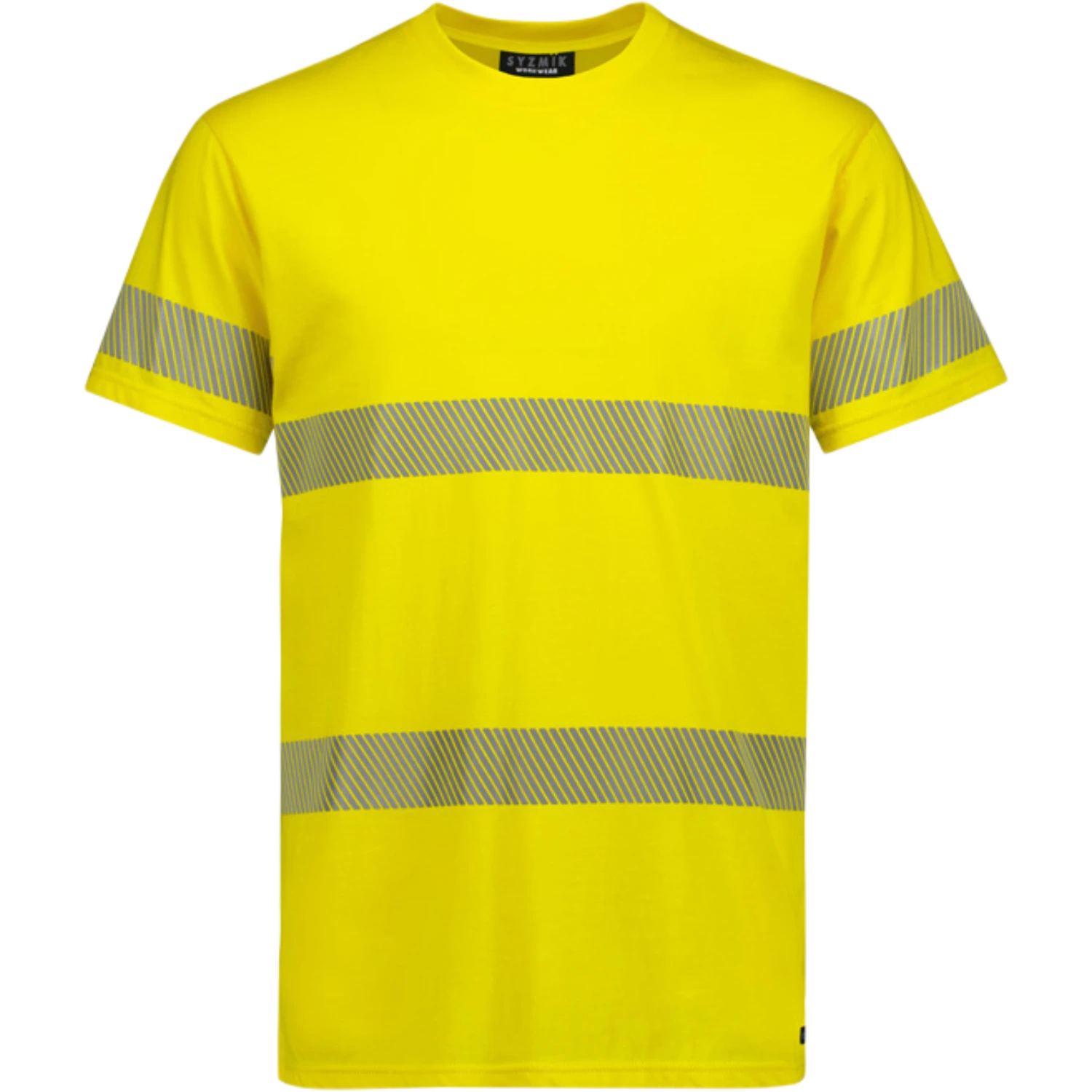 Syzmik Mens Hi Vis Segmented Tape Cotton Tee Shirt ZH510