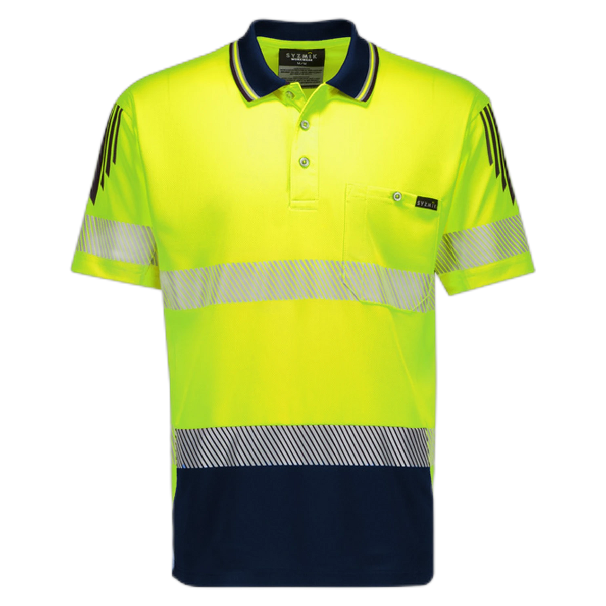 ZH555 - Yellow/Navy - front