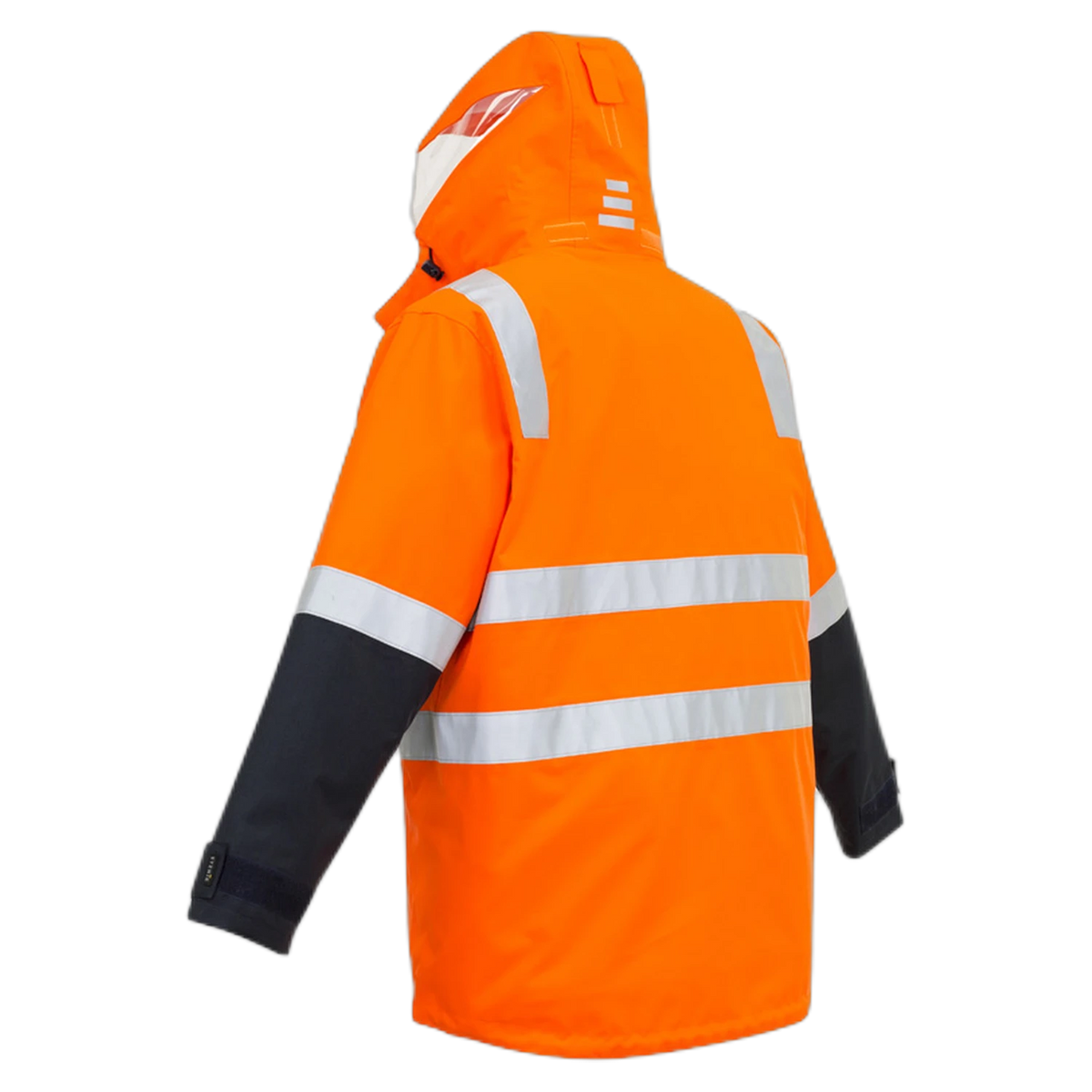 ZJ532 - Orange/Navy - back