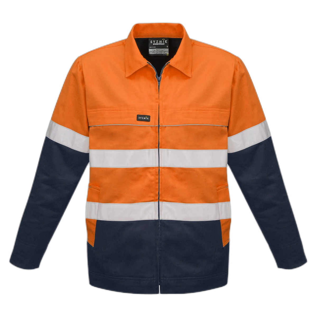 ZJ590 - Orange/Navy - front