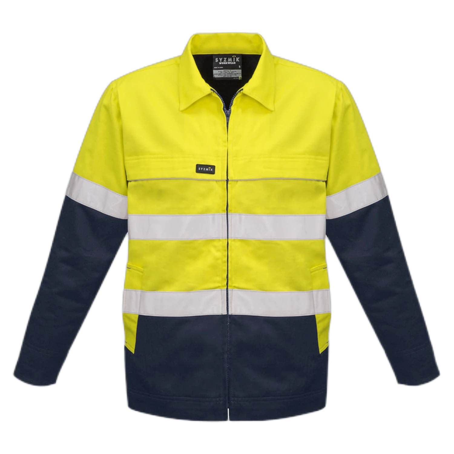 ZJ590 - Yellow/Navy - front