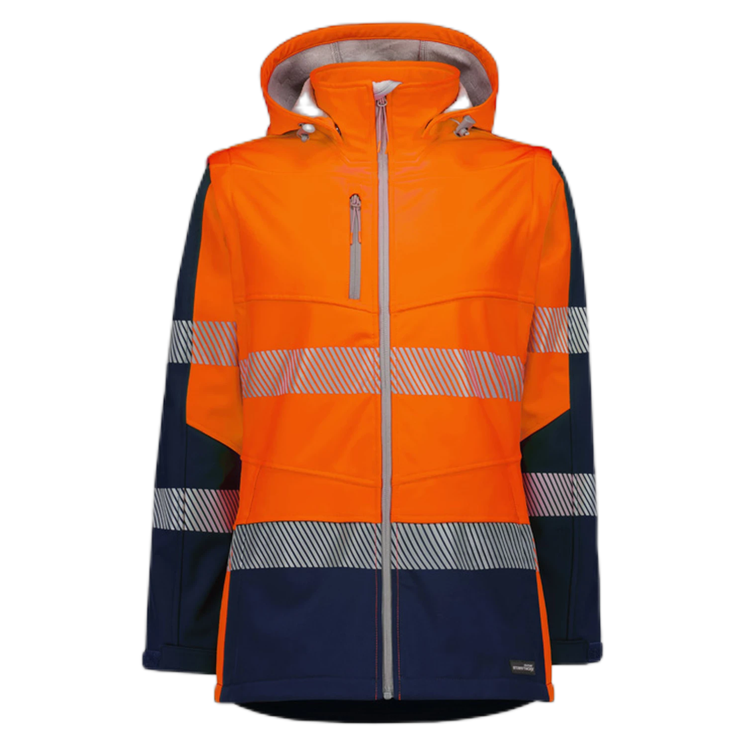 ZJ753 - Orange/Navy - front