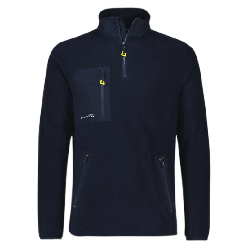 Syzmik Unisex Streetworx Lightweight 1/4 Zip Polar Fleece ZT210