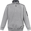 Symik Mens 1/2 Zip Brushed Fleece ZT366