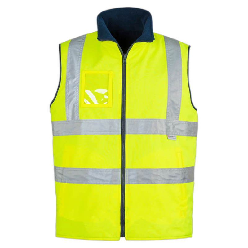 Syzmik Mens Hi Vis Lightweight Waterproof Vest ZV358