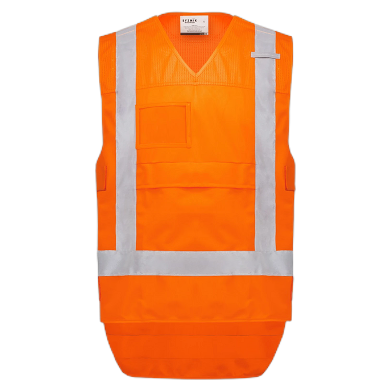 Syzmik Unisex Hi Vis NSW Rail Vest ZV697
