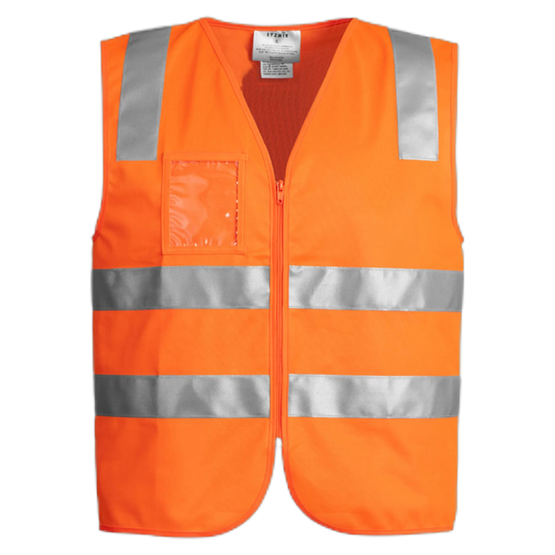 Syzmik Unisex Hi Vis Zip Vest ZV998