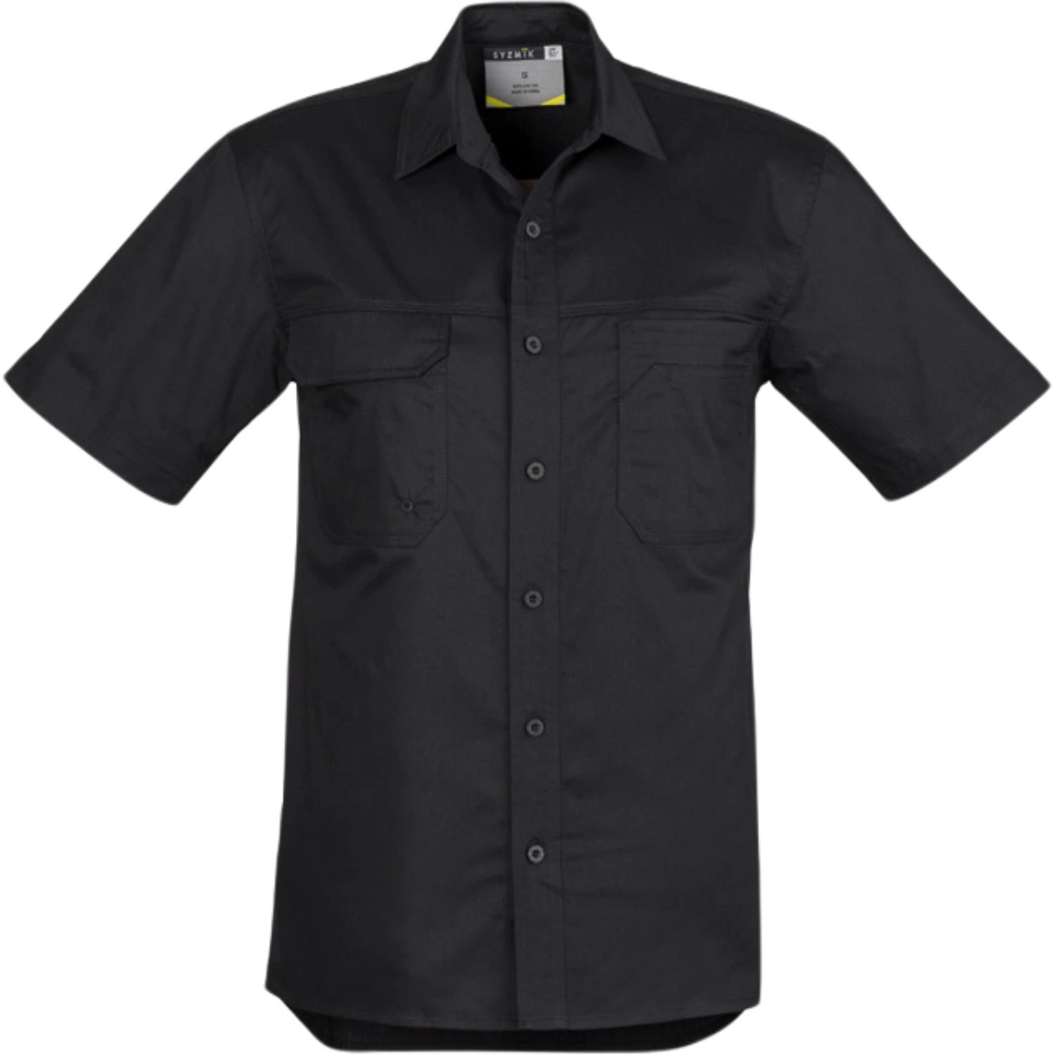 Syzmik Mens Lightweight Tradie Short Sleeve Shirt ZW120